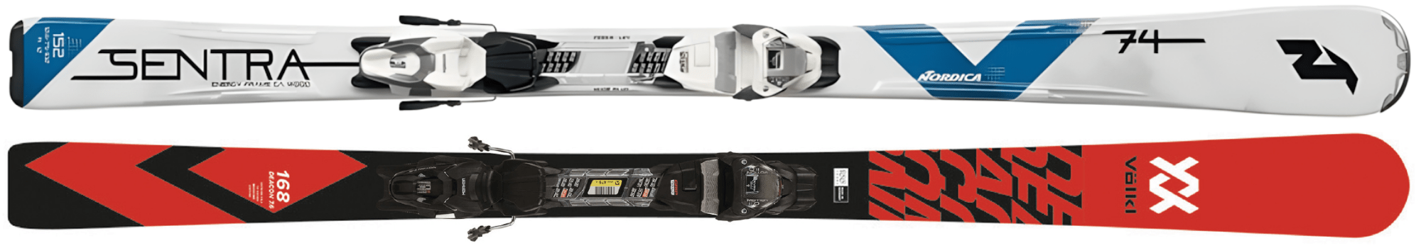 Sci Intermediate - Nordica Sentra 74, Völkl Deacon Rent & Go